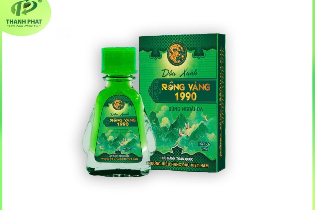 DẦU XANH RỒNG VÀNG 1990 ( 7ml / chai )